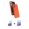 MARSİLYAN™- iPhone 17 Kılıf İz Işık Koleksiyonu - Siyah Bilvis 5in1 5D Magic Hayalet Cam Ekran Koruyucu + Bilvis Titan Kamera Lens - SH