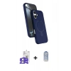 MARSİLYAN™- iPhone 17 Kılıf İz Işık Koleksiyonu - Siyah Joko Magic 5D Cam + Bilvis Titan Kamera Lens - GS