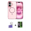 MARSİLYAN™- iPhone 17 Kılıf Kıvılcım Form Prime - Şeffaf 360 Full Body Arka Koruyucu + Bilvis Titan Kamera Lens - SH