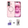 MARSİLYAN™- iPhone 17 Kılıf Kıvılcım Form Prime - Siyah Bilvis 3D Cam Ekran Koruyucu + Bilvis Titan Kamera Lens - AKYL