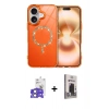 MARSİLYAN™- iPhone 17 Kılıf Kıvılcım Form Prime - Siyah Bilvis Hayalet Cam Ekran Koruyucu + Bilvis Titan Kamera Lens - AKYL