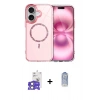 MARSİLYAN™- iPhone 17 Kılıf Kıvılcım Form Prime - Siyah Joko Magic 5D Cam + Bilvis Titan Kamera Lens - AKYL