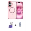 MARSİLYAN™- iPhone 17 Kılıf Kıvılcım Form Prime - Siyah Joko Magic 5D Cam + Bilvis Titan Kamera Lens - SH