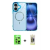 MARSİLYAN™- iPhone 17 Kılıf Kıvılcım Form Prime - Siyah Joko Magic 5D Hayalet Cam + Raze Metal Kamera Lens - AKMI