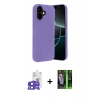 MARSİLYAN™- iPhone 17 Kılıf Kozmos Yansıma Özel Seri - Şeffaf 360 Full Body Arka Koruyucu + Bilvis Titan Kamera Lens - SH