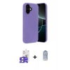MARSİLYAN™- iPhone 17 Kılıf Kozmos Yansıma Özel Seri - Siyah Joko Magic 5D Cam + Bilvis Titan Kamera Lens - AKYL