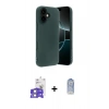 MARSİLYAN™- iPhone 17 Kılıf Kozmos Yansıma Özel Seri - Siyah Joko Magic 5D Cam + Bilvis Titan Kamera Lens - GS