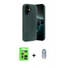 MARSİLYAN™- iPhone 17 Kılıf Kozmos Yansıma Özel Seri - Siyah Joko Magic 5D Cam + Raze Metal Kamera Lens - AKYL