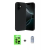 MARSİLYAN™- iPhone 17 Kılıf Kozmos Yansıma Özel Seri - Siyah Joko Magic 5D Cam + Raze Metal Kamera Lens - GI