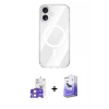 MARSİLYAN™- iPhone 17 Kılıf Kutup Klasik Serisi - Siyah Bilvis 5in1 5D Magic Hayalet Cam Ekran Koruyucu + Bilvis Titan Kamera Lens - LA