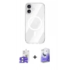 MARSİLYAN™- iPhone 17 Kılıf Kutup Klasik Serisi - Siyah Bilvis 5in1 5D Magic Hayalet Cam Ekran Koruyucu + Bilvis Titan Kamera Lens - AKMI