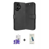 MARSİLYAN™- iPhone 17 Kılıf Siluet Işık Serisi - Şeffaf Pasifik Cam Ekran Koruyucu + Bilvis Titan Kamera Lens - LA