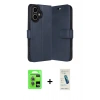 MARSİLYAN™- iPhone 17 Kılıf Siluet Işık Serisi - Şeffaf Pasifik Cam Ekran Koruyucu + Raze Metal Kamera Lens - AKMI