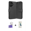 MARSİLYAN™- iPhone 17 Kılıf Siluet Işık Serisi - Şeffaf Pasifik Cam Ekran Koruyucu + Bilvis Titan Kamera Lens - SH