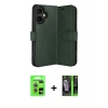 MARSİLYAN™- iPhone 17 Kılıf Siluet Işık Serisi - Siyah 360 Mat Full Body Arka Koruyucu + Raze Metal Kamera Lens - AKMR