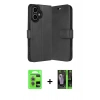 MARSİLYAN™- iPhone 17 Kılıf Siluet Işık Serisi - Siyah 360 Mat Full Body Arka Koruyucu + Raze Metal Kamera Lens - AKMR