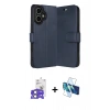 MARSİLYAN™- iPhone 17 Kılıf Siluet Işık Serisi - Siyah 3D Antistatik Seramik Nano Ekran Koruyucu + Bilvis Titan Kamera Lens - AKYL