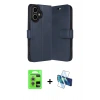 MARSİLYAN™- iPhone 17 Kılıf Siluet Işık Serisi - Siyah 3D Antistatik Seramik Nano Ekran Koruyucu + Raze Metal Kamera Lens - GS