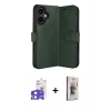 MARSİLYAN™- iPhone 17 Kılıf Siluet Işık Serisi - Siyah Bilvis 3D Cam Ekran Koruyucu + Bilvis Titan Kamera Lens - LA