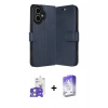 MARSİLYAN™- iPhone 17 Kılıf Siluet Işık Serisi - Siyah Bilvis 5in1 3D Magic Cam Ekran Koruyucu + Bilvis Titan Kamera Lens - GS