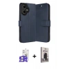 MARSİLYAN™- iPhone 17 Kılıf Siluet Işık Serisi - Siyah Bilvis Hayalet Cam Ekran Koruyucu + Bilvis Titan Kamera Lens - GS
