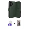 MARSİLYAN™- iPhone 17 Kılıf Siluet Işık Serisi - Siyah Bilvis Hayalet Cam Ekran Koruyucu + Bilvis Titan Kamera Lens - LA