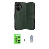 MARSİLYAN™- iPhone 17 Kılıf Siluet Işık Serisi - Siyah Joko Magic 5D Cam + Raze Metal Kamera Lens - GS