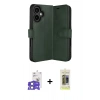 MARSİLYAN™- iPhone 17 Kılıf Siluet Işık Serisi - Siyah Joko Magic 5D Hayalet Cam + Bilvis Titan Kamera Lens - AKMI