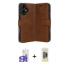 MARSİLYAN™- iPhone 17 Kılıf Siluet Işık Serisi - Siyah Joko Magic 5D Hayalet Cam + Bilvis Titan Kamera Lens - LA