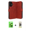 MARSİLYAN™- iPhone 17 Kılıf Siluet Işık Serisi - Siyah Joko Magic 5D Hayalet Cam + Raze Metal Kamera Lens - AKYL