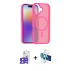 MARSİLYAN™- iPhone 17 Kılıf Siluet Minimal Prime - Siyah 3D Antistatik Cam Ekran Koruyucu + Bilvis Titan Kamera Lens - SH