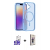 MARSİLYAN™- iPhone 17 Kılıf Siluet Minimal Prime - Siyah Bilvis 3D Cam Ekran Koruyucu + Bilvis Titan Kamera Lens - LA