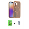 MARSİLYAN™- iPhone 17 Kılıf Siluet Minimal Prime - Siyah Joko Magic 5D Cam + Raze Metal Kamera Lens - AKMI