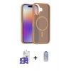 MARSİLYAN™- iPhone 17 Kılıf Siluet Minimal Prime - Siyah Joko Magic 5D Cam + Bilvis Titan Kamera Lens - GS