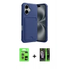 MARSİLYAN™- iPhone 17 Kılıf Vadi Çizgi Prime - Şeffaf 360 Full Body Arka Koruyucu + Raze Metal Kamera Lens - AKMR