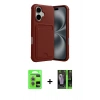 MARSİLYAN™- iPhone 17 Kılıf Vadi Çizgi Prime - Şeffaf 360 Full Body Arka Koruyucu + Raze Metal Kamera Lens - AKMR
