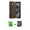 MARSİLYAN™- iPhone 17 Kılıf Vadi Çizgi Prime - Şeffaf 360 Full Body Arka Koruyucu + Raze Metal Kamera Lens - AKYL