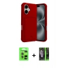 MARSİLYAN™- iPhone 17 Kılıf Vadi Çizgi Prime - Şeffaf 360 Full Body Arka Koruyucu + Raze Metal Kamera Lens - AKYL