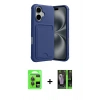 MARSİLYAN™- iPhone 17 Kılıf Vadi Çizgi Prime - Şeffaf 360 Full Body Arka Koruyucu + Raze Metal Kamera Lens - GI