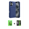 MARSİLYAN™- iPhone 17 Kılıf Vadi Çizgi Prime - Şeffaf 360 Full Body Arka Koruyucu + Raze Metal Kamera Lens - AKMI