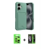 MARSİLYAN™- iPhone 17 Kılıf Vadi Çizgi Prime - Şeffaf 360 Full Body Arka Koruyucu + Raze Metal Kamera Lens - AKMI