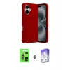 MARSİLYAN™- iPhone 17 Kılıf Vadi Çizgi Prime - Siyah Bilvis 5in1 3D Magic Cam Ekran Koruyucu + Raze Metal Kamera Lens - AKYL