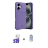 MARSİLYAN™- iPhone 17 Kılıf Vadi Çizgi Prime - Siyah Joko Magic 5D Cam + Bilvis Titan Kamera Lens - GS
