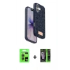 MARSİLYAN™- iPhone 17 Kılıf Vadi Klasik Serisi - Şeffaf 360 Full Body Arka Koruyucu + Raze Metal Kamera Lens - GI