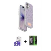 MARSİLYAN™- iPhone 17 Kılıf Vadi Klasik Serisi - Siyah 360 Mat Full Body Arka Koruyucu + Bilvis Titan Kamera Lens - AKMI