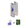 MARSİLYAN™- iPhone 17 Kılıf Vadi Klasik Serisi - Siyah 360 Mat Full Body Arka Koruyucu + Bilvis Titan Kamera Lens - AKYL