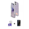 MARSİLYAN™- iPhone 17 Kılıf Vadi Klasik Serisi - Siyah 3D Antistatik Hayalet Cam Ekran Koruyucu + Bilvis Titan Kamera Lens - AKMI