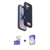 MARSİLYAN™- iPhone 17 Kılıf Vadi Klasik Serisi - Siyah Bilvis 5in1 3D Magic Cam Ekran Koruyucu + Bilvis Titan Kamera Lens - SH
