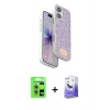 MARSİLYAN™- iPhone 17 Kılıf Vadi Klasik Serisi - Siyah Bilvis 5in1 5D Magic Hayalet Cam Ekran Koruyucu + Raze Metal Kamera Lens - AKMI