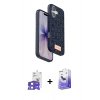 MARSİLYAN™- iPhone 17 Kılıf Vadi Klasik Serisi - Siyah Bilvis 5in1 5D Magic Hayalet Cam Ekran Koruyucu + Bilvis Titan Kamera Lens - AKMI